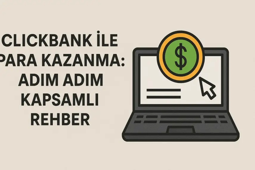 ClickBank ile Para Kazanma: Adım Adım Kapsamlı Rehber