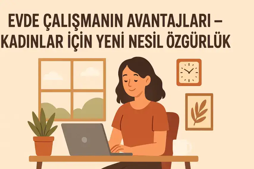 Evde Çalışmanın Avantajları – Kadınlar İçin Yeni Nesil Özgürlük