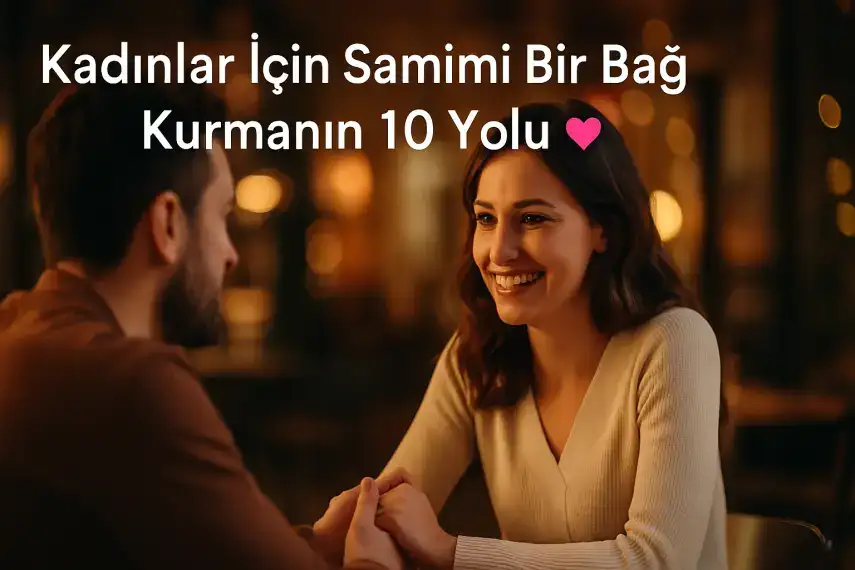 İlişkide Samimiyet Nasıl Kurulur? Kadınlar İçin 10 Altın Öneri 💕