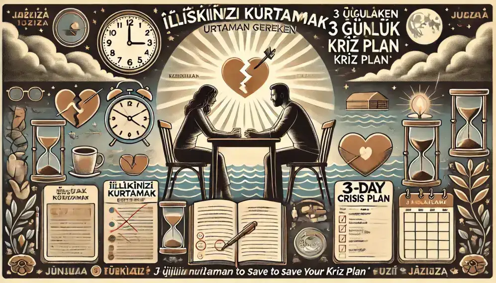 İlişkinizi Kurtarmak İçin Uygulaman Gereken 3 Günlük Kriz Planı