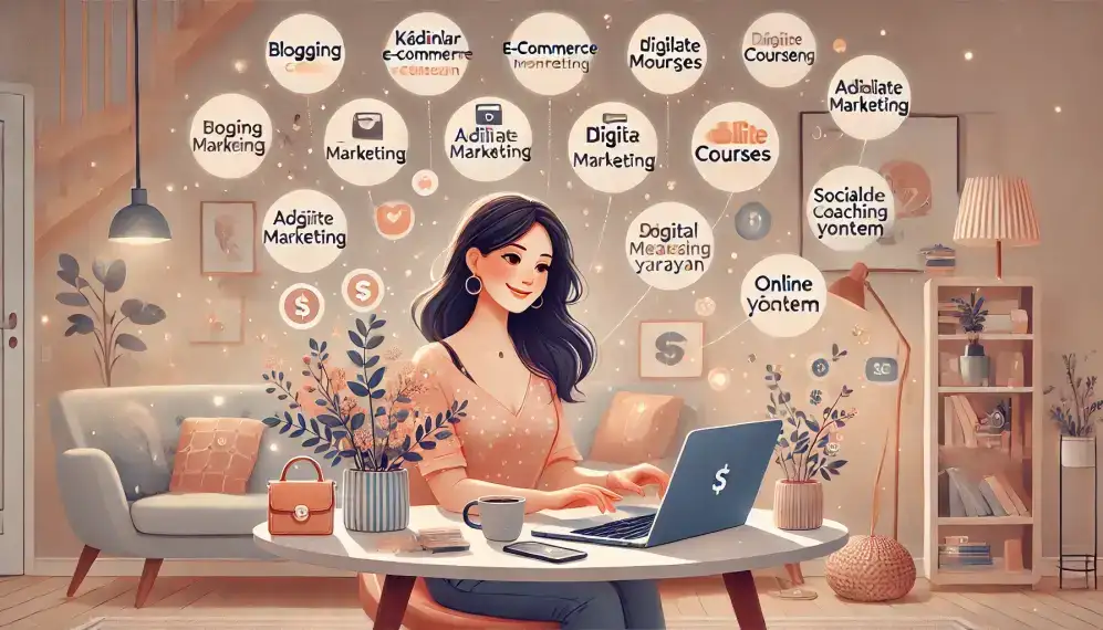Online Gelir Kaynakları – Kadınlar İçin Gerçekten İşe Yarayan 10 Yöntem